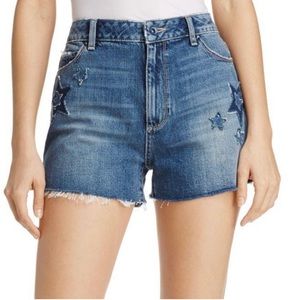 Paige denim star shorts size 28